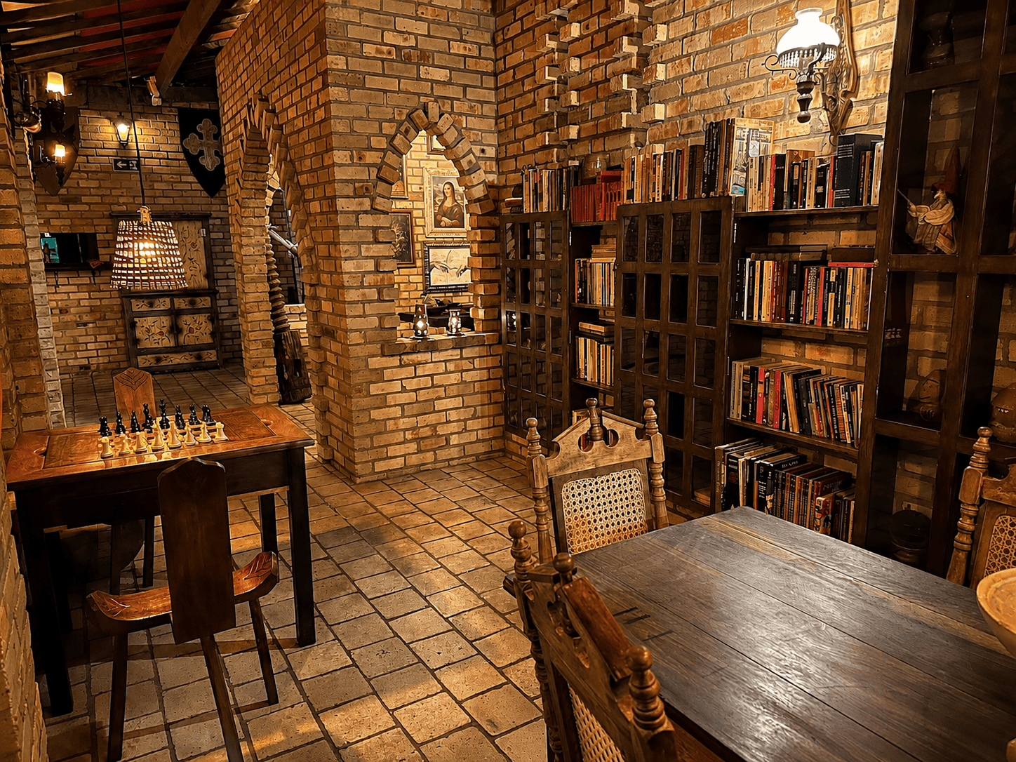 A biblioteca do Castelo